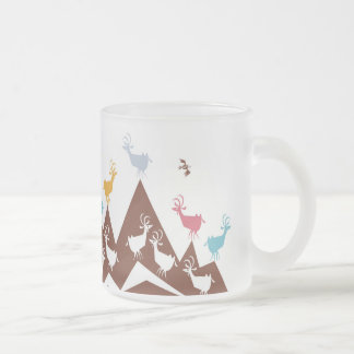 Bergziegen Mattglastasse