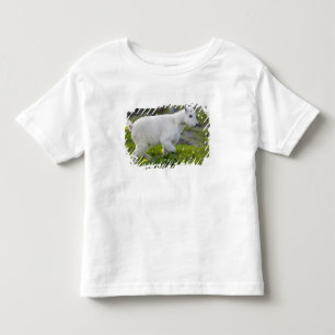 Bergziegenjungtier am Logan Pass im Glacier Kleinkind T-shirt