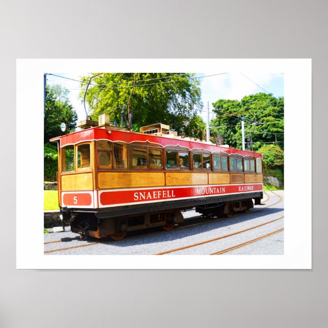 Bergzug Snaefell Poster (Vorne)