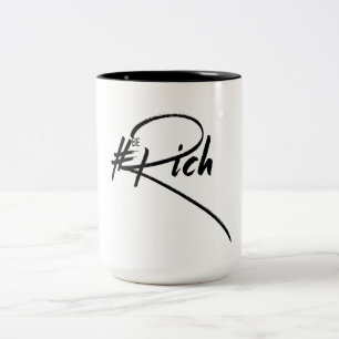 BeRich Podcast-Tasse Zweifarbige Tasse