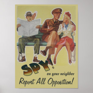 Bericht über die politische Satire der Opposition Poster