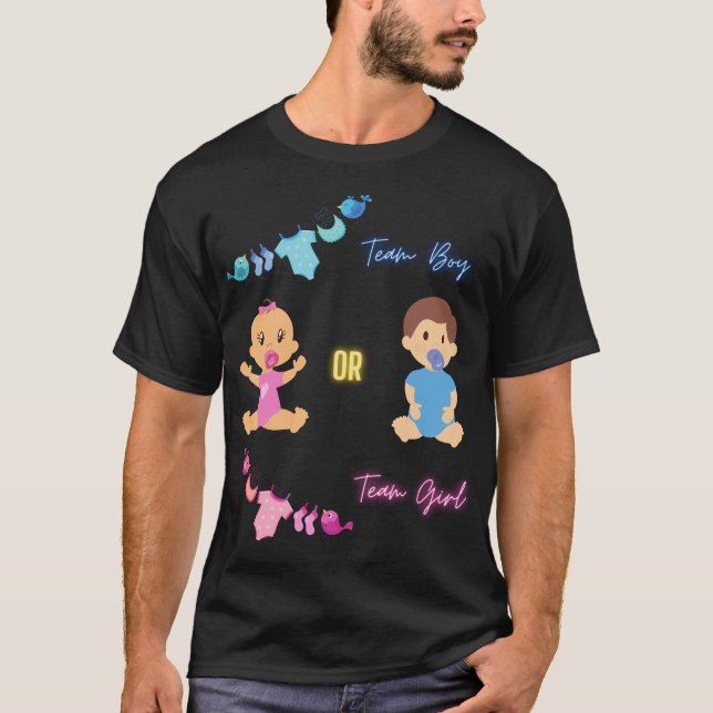 Bericht über Mannschaftsjunge oder Team-Girl-Gesch T-Shirt (Vorderseite)