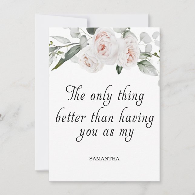 Bericht zur Ankündigung von Baby (Vorderseite)