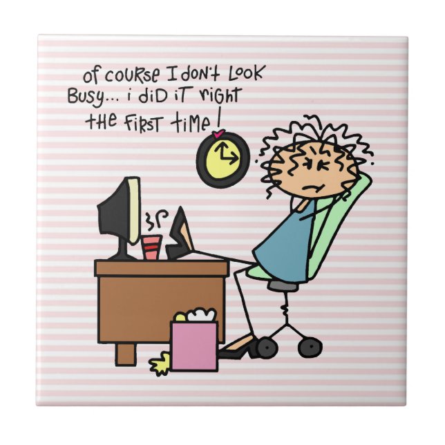 Berichtigen Sie das erste mal Spaß Fliese (Vorderseite)