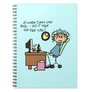 Berichtigen Sie das erste mal Spaß Notizblock