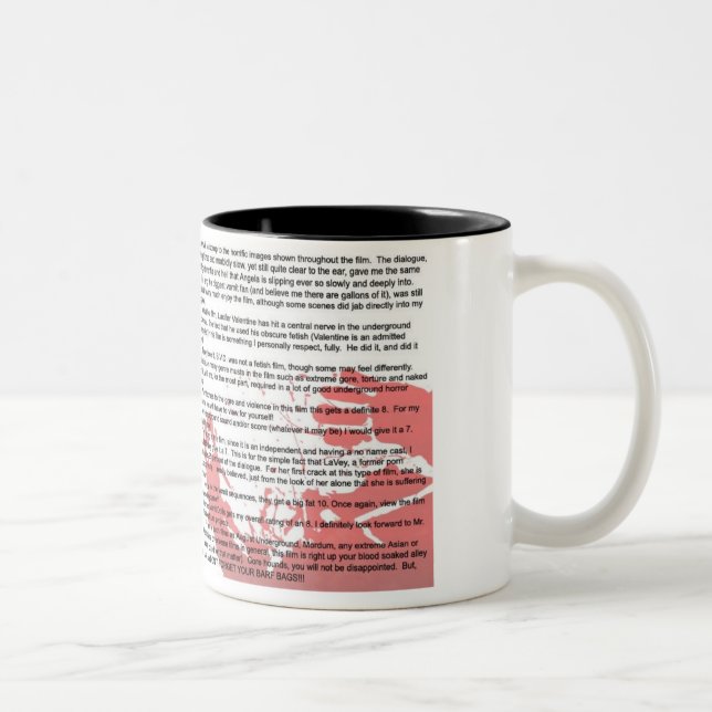 Berichtschale Zweifarbige Tasse (Rechts)