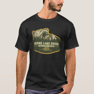 Bering Land Bridge National Preserve Alaska Retro  T-Shirt