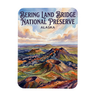 Bering-Landbrücke National Preserve USA Magnet