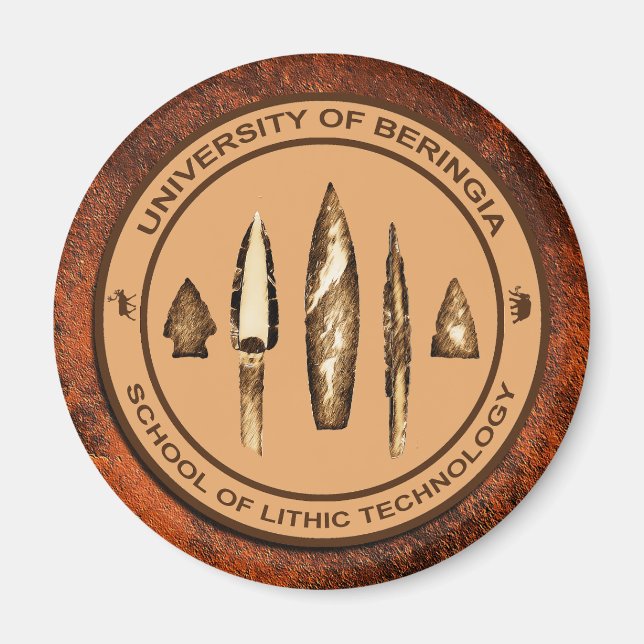 Beringia School of Lithic Technology Magnet (Vorne)