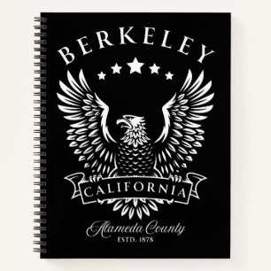 Berkeley Alameda Landkreis California Vintag Eagle Notizbuch