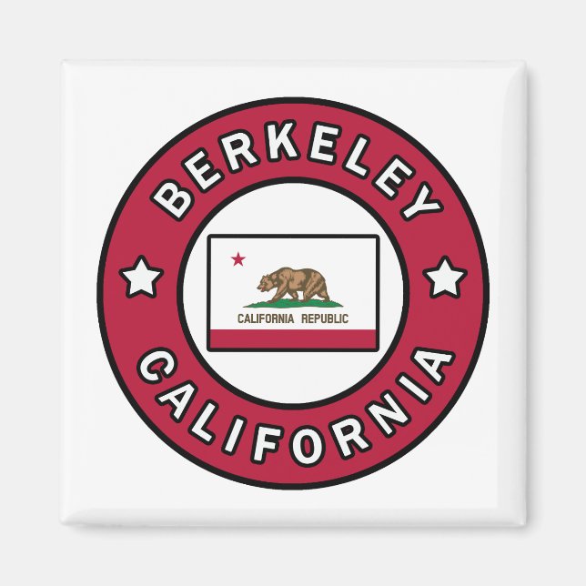 Berkeley California Magnet (Vorne)