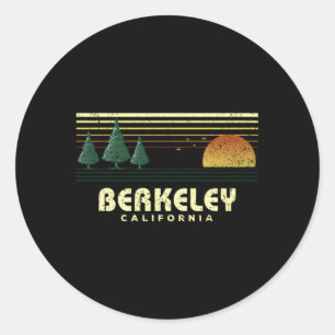 Berkeley California Runder Aufkleber