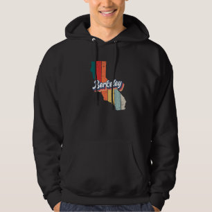 Berkeley City Retro Vintage Heimat Kalifornien Hoodie