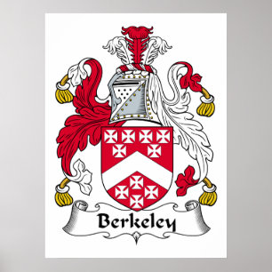 Berkeley Familienwappen Poster
