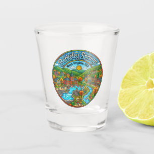 Berkeley Springs USA Schnapsglas