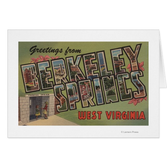 Berkeley Springs, West Virginia (Vorderseite (Horizontal))