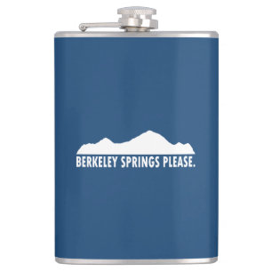 Berkeley Springs West Virginia Bitte Flachmann