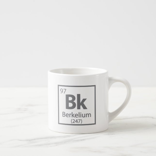 Berkelium - Berkeley Espressotasse (Rechts)
