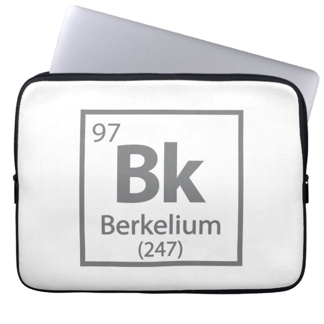 Berkelium - Berkeley Laptopschutzhülle (Vorderseite)