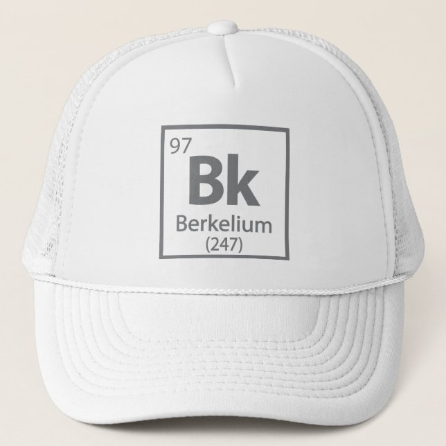Berkelium - Berkeley Truckerkappe (Vorderseite)