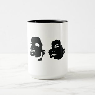 BerkhouseSnyder Heads Up Icon Design Tasse
