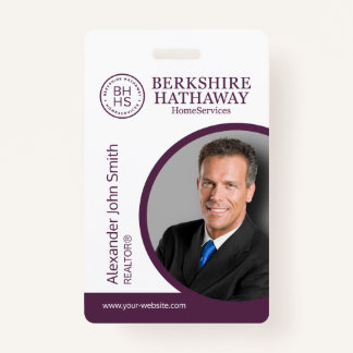 Berkshire Hathaway ID Card Abzeichen Ausweis