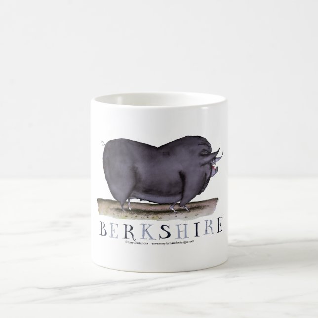 Berkshire-Schwein, tony fernandes Kaffeetasse (Mittel)