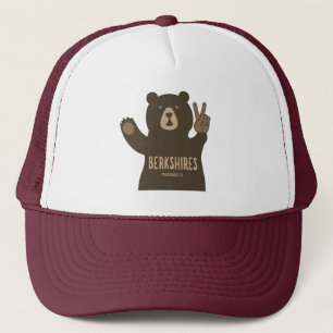 Berkshires Massachusetts Friedensbär Truckerkappe