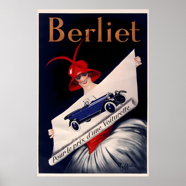 Berliet - Auto Poster Drucke (Vorne)