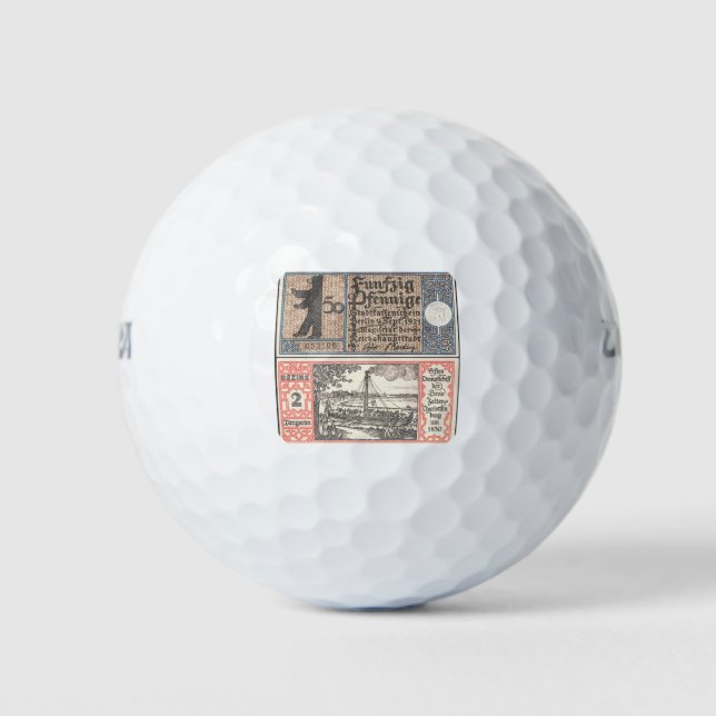 Berlin 50 Pfennig 1921 Tiergarten Golfball (Vorderseite)