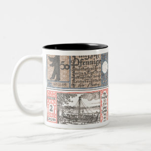 Berlin 50 Pfennig 1921 Tiergarten Zweifarbige Tasse
