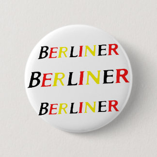 Berlin, Bewohner von Berlin, Deutschland in den Button