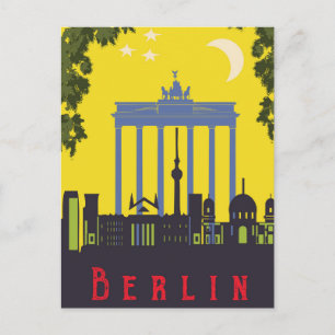 Berlin, Brandenburger Tor, Deutschland Postkarte