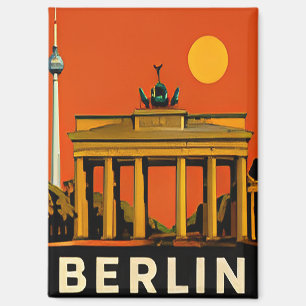 🏛️ BERLIN — Brandenburger Tor & Golden City Energ Magnet