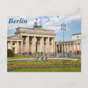 Berlin Brandenburger Tor Postkarte