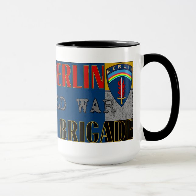 Berlin-Brigade - kalter Krieg Tasse (Rechts)