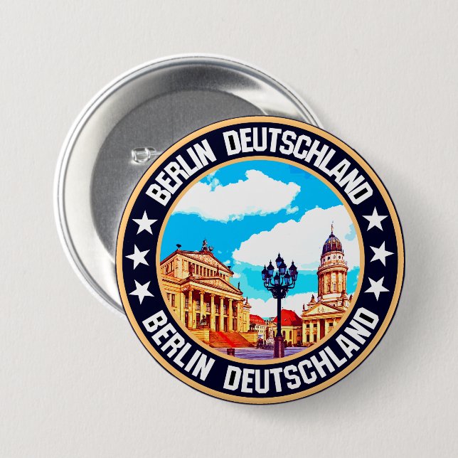 Berlin Button (Vorne & Hinten)