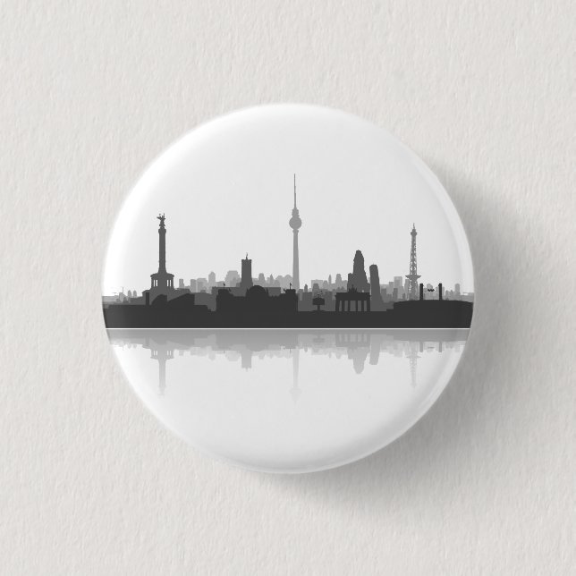 Berlin Button / Anstecker / Pin (Vorderseite)