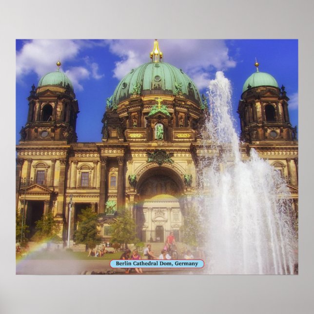 Berlin Cathedral Dom, Germany Poster (Vorne)