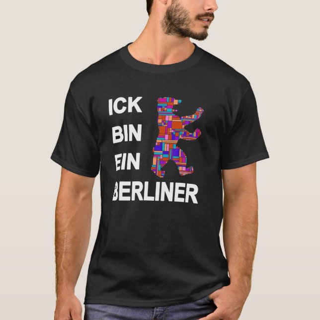 Berlin Children's Berlin Bear - Ick Bin Ein Berlin T-Shirt (Vorderseite)