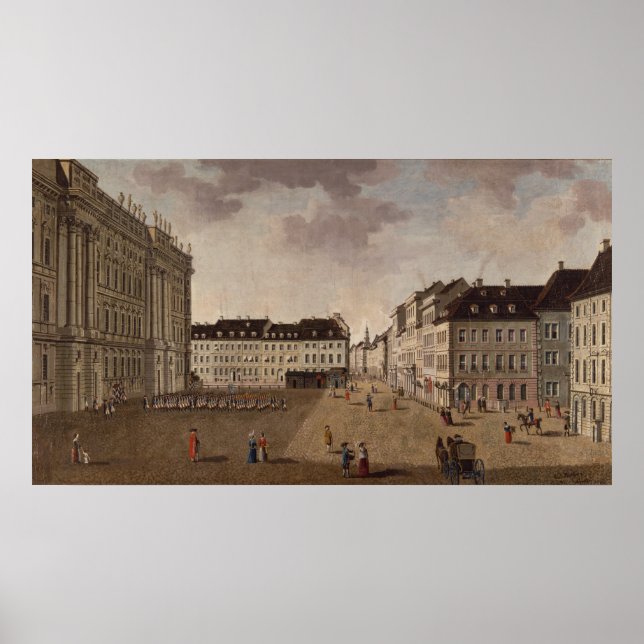Berlin City Palace, 1765 Poster (Vorne)