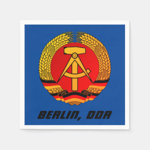 Berlin, DDR - Deutsche Demokratische Republik Serviette