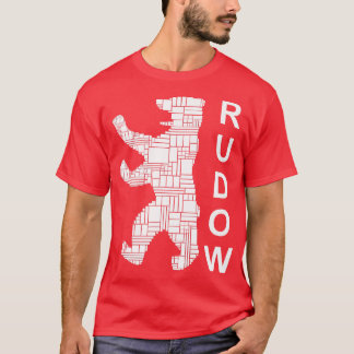 Berlin Design Berlin Bear I Liebe Rudow Premium T-Shirt