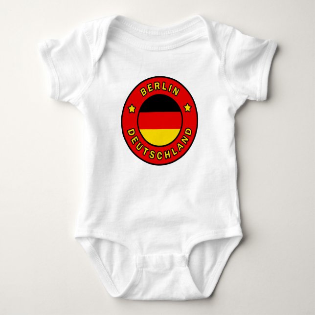Berlin Deutschland Baby Strampler (Vorderseite)