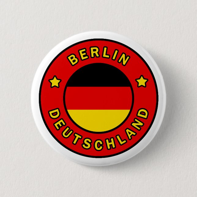 Berlin Deutschland Button (Vorderseite)