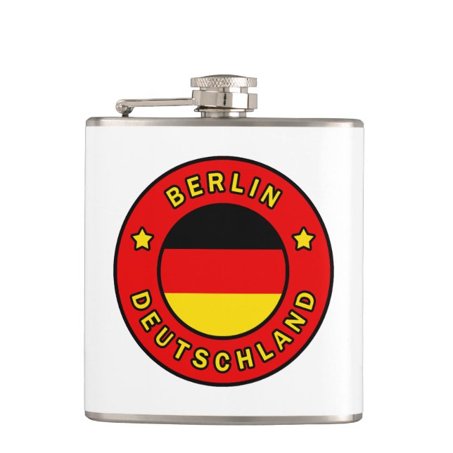 Berlin Deutschland Flachmann (Vorderseite)