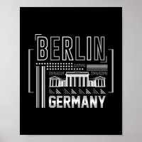 Berlin Deutschland Moderne Architektur Grafik