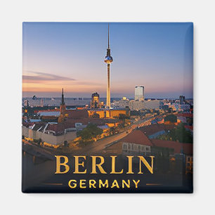 Berlin Deutschland Moderne Stadt Reiseziel Magnet