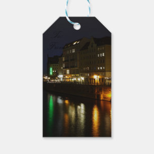 Berlin Deutschland Night Spree Deutschland Nacht Geschenkanhänger