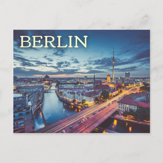 Berlin, Deutschland Postkarte (Vorderseite)